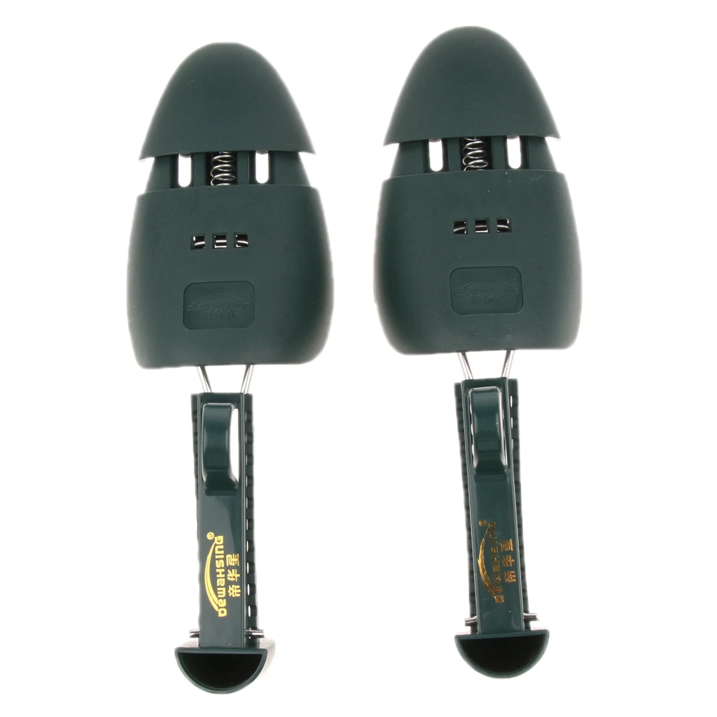 Elastic Spring Adjustable Plastic Shoe Tree Stretcher Keeper Men's Shoe Care Elastic Spring Adjustable Plastic Shoe Tree Stretcher Keeper Men's Shoe Care