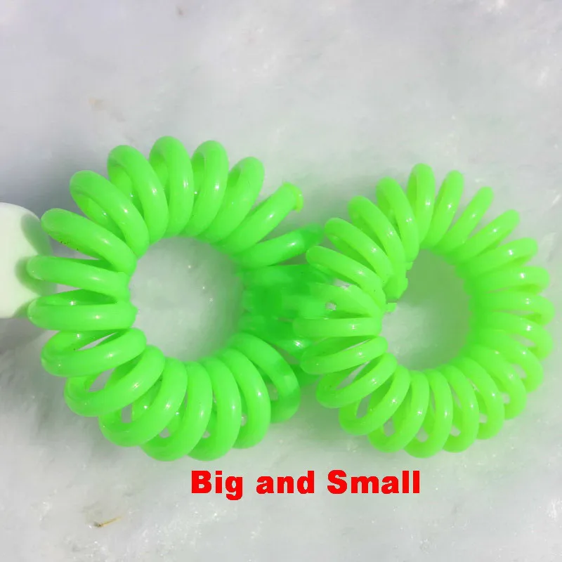 1pcs Transparent Popular hairwear candy-colored telephone wire hair band hair rope wholesale hair accessories for women 1pcs Transparent Popular hairwear candy-colored telephone wire hair band hair rope wholesale hair accessories for women