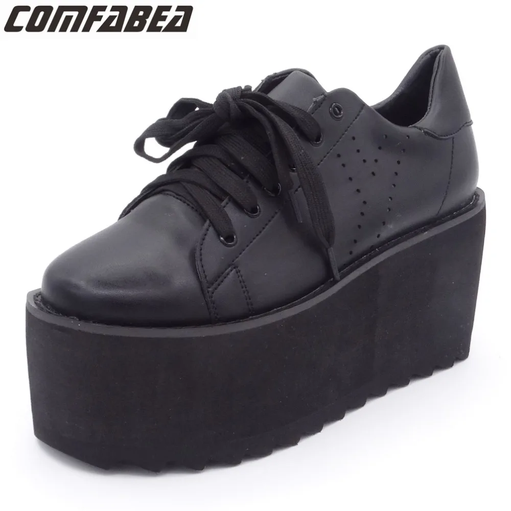 Весна 2021 обувь с пряжкой на платформе Обувь танкетке для женская повседневная 2019