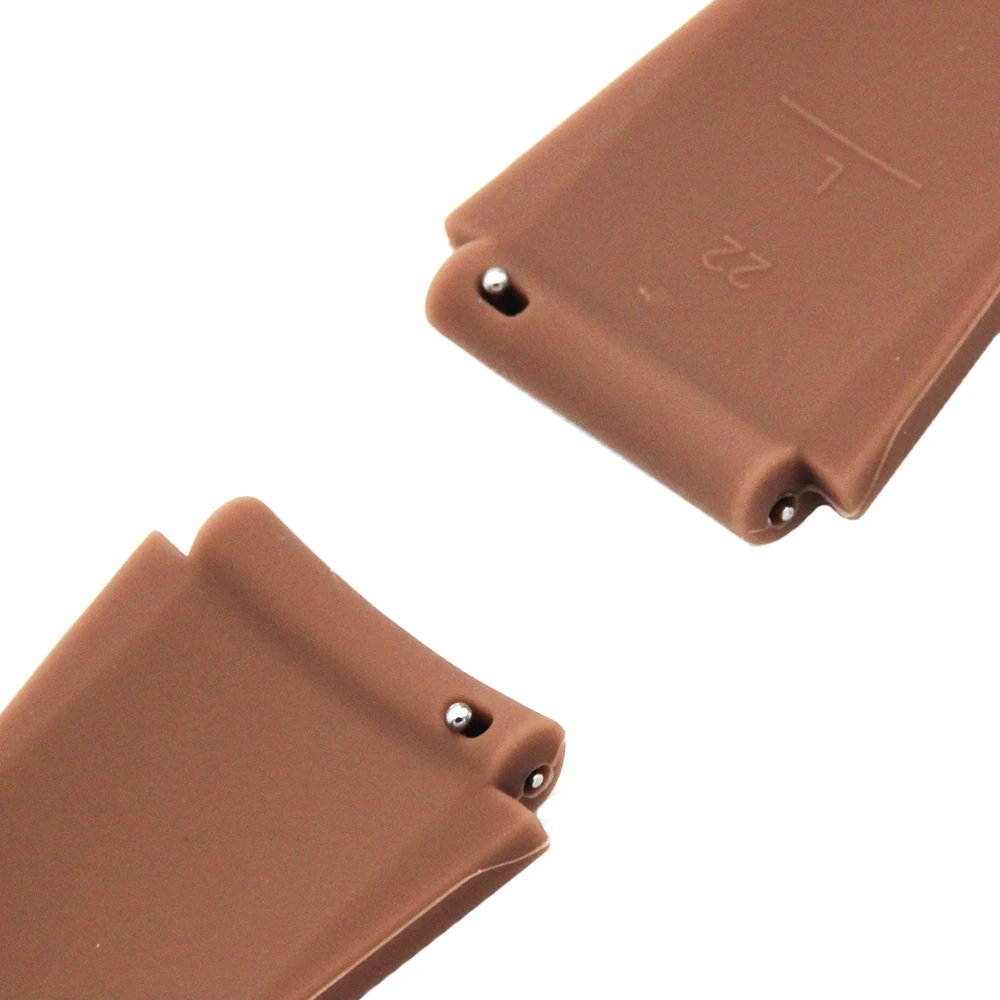 22 мм силиконовый резиновый ремешок для часов Ulysse Nardin мужчин и женщин из смолы на