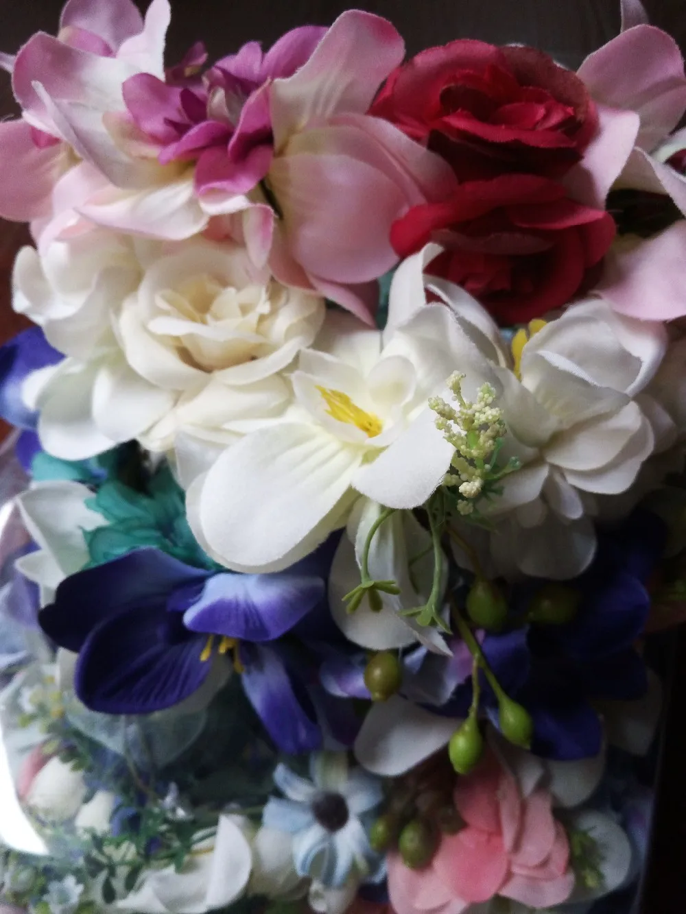 Женский цветочный ободок с розами венок для детской вечеринки цветочные гирлянды лента Регулируемая Цветочная свадебная корона аксессуары для волос