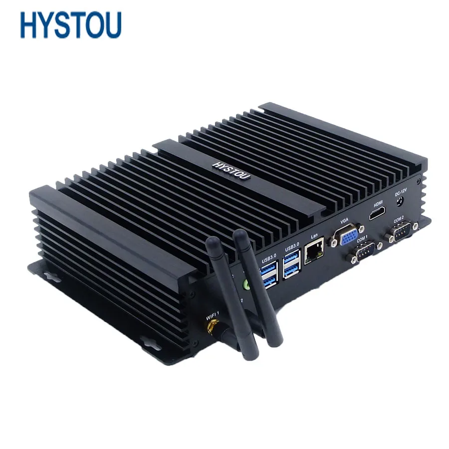 6th GenerationMini PC Industrial PC Case Fanless PC Rugged Computers i3