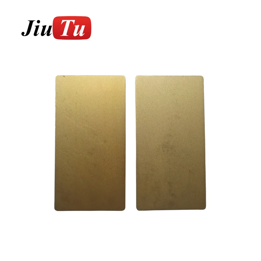 

Golden Curved LCD Screen Aluminum Metal Alignment Mold Laminating Rubber Pad For Samsung S8 S7 Edge S6 Edge Vacuum Laminator