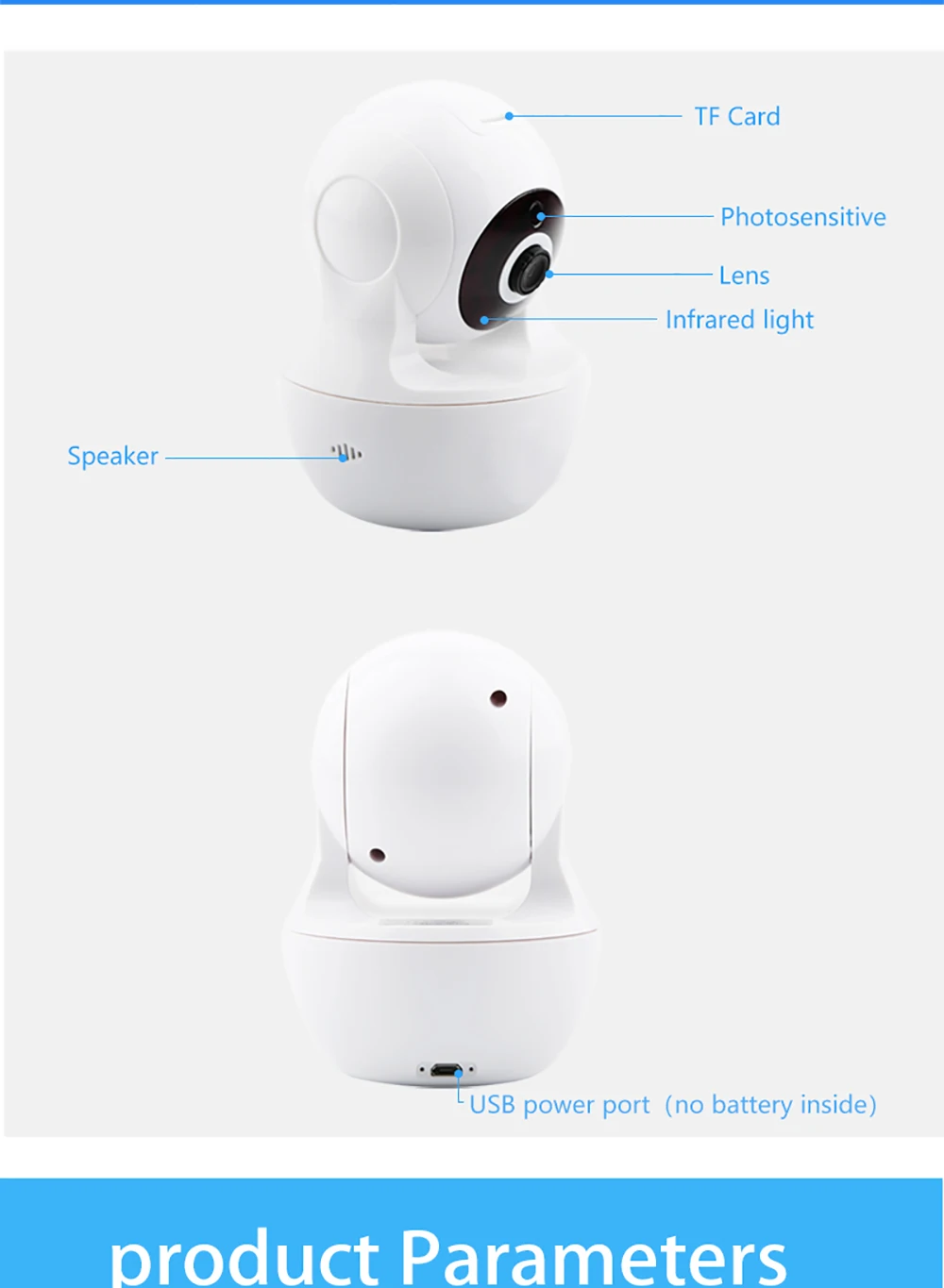 N_eye IP камера HD 1080P домашняя камера безопасности wifi камера с ИК ночного видения аудио запись Детский Монитор IP камера pan-tilt wifi