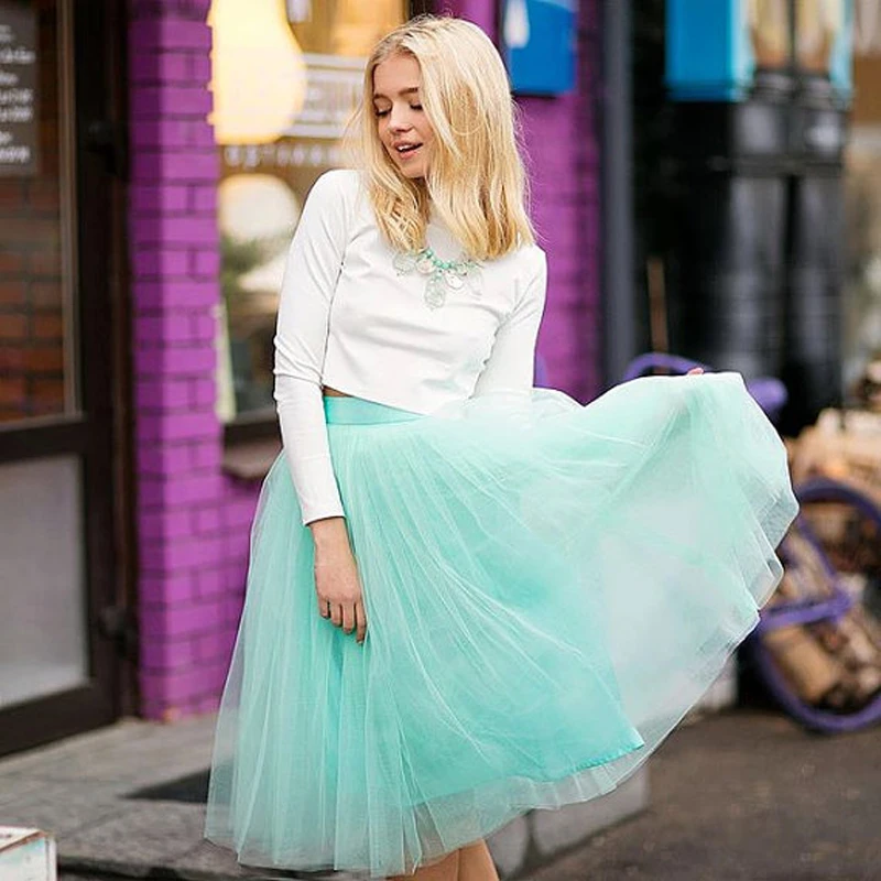 mint tutu skirt