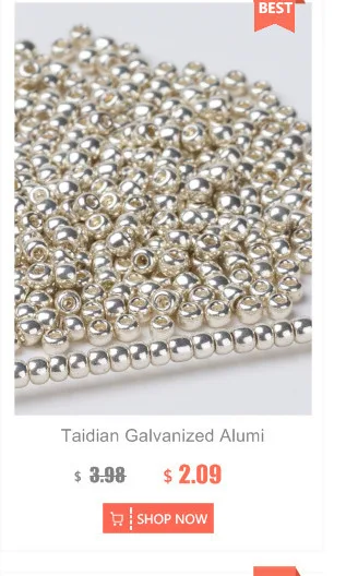 Taidian падение бахромой Seedbeads для бижутерии, материал для рукоделия прозрачный кристалл AB DP250 5/10 г/лот