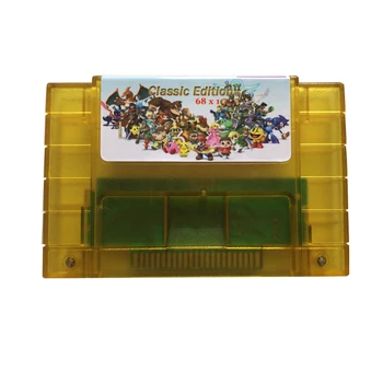 

xunbeifang for S-N-E-S Games Card Super 68 in 1 Game Cartridge Card for S-N-E-S Console