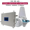 2G 3G 4G Network GSM 900+DCS/LTE 1800+UMTS/WCDMA 2100 Mobile Signal Repeater Tri Band Amplifier 900 1800 2100 Cell Phone Booster ► Photo 2/6
