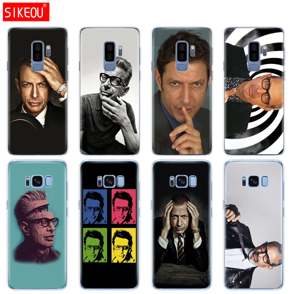 Силиконовый чехол для Samsung Galaxy S9 S8 S7 S6 edge S5 S4 S3 PLUS телефона jeff goldblumir funny | Мобильные