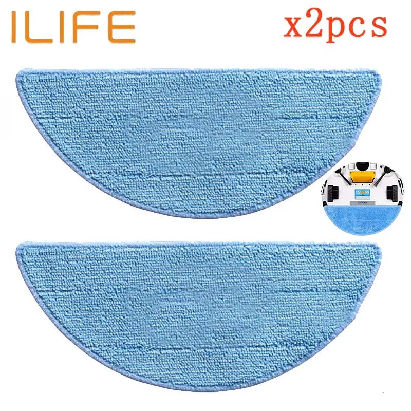 2 шт./комплект Тряпичные аксессуары для швабры chuwi ilife v5s v5 pro x5 V3 + V5 v5pro V50 V55 детали