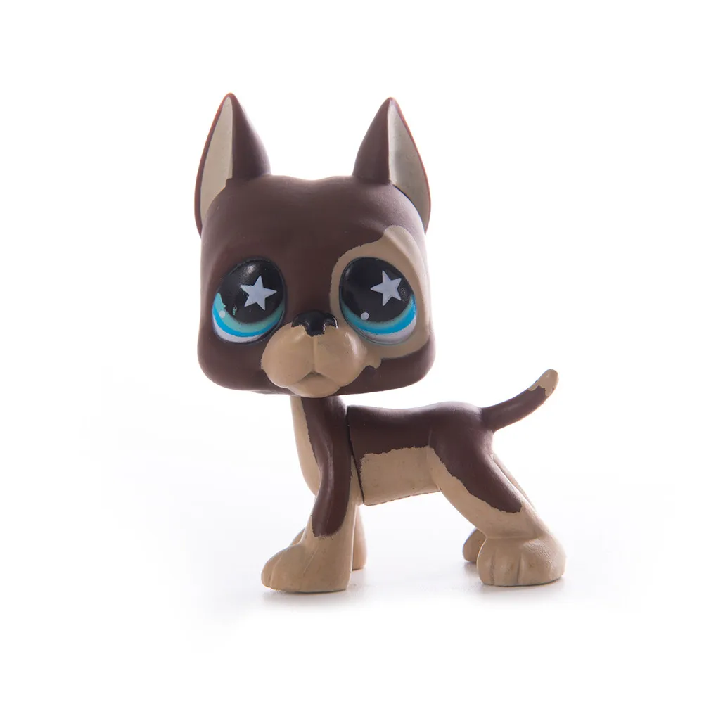 Lps Pet Shop игрушки большой Дэн кокер спаниель собака короткие волосы кошка Черный Розовый Белый Lps фигурка модель игрушки для детей подарок - Цвет: 3