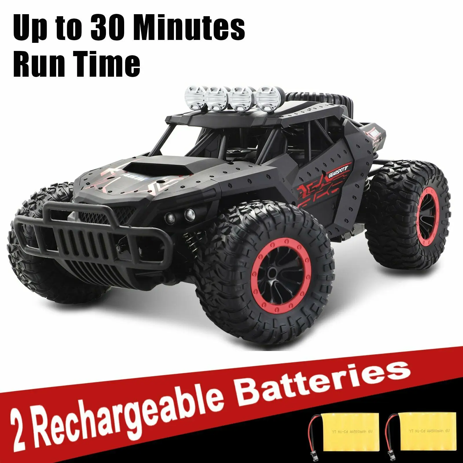 

New Design 1:16 Scale 2.4 GHz Remote Control Off Road Electric RC Car RTR 20Km/h Speed 4 Wheel Electric Car Toys for Children