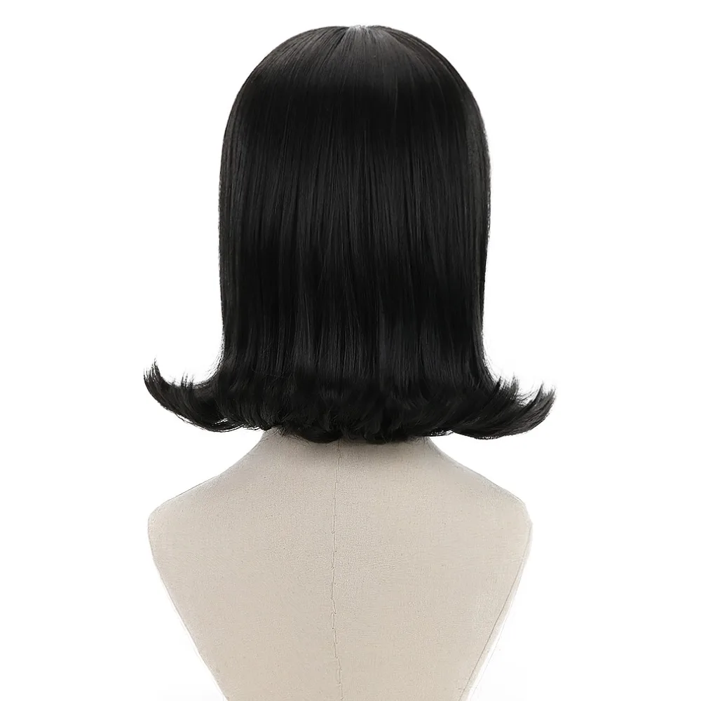 NEW Women/'s Short Hair Bob Wig Anime Halloween Cosplay Costume Gray Party