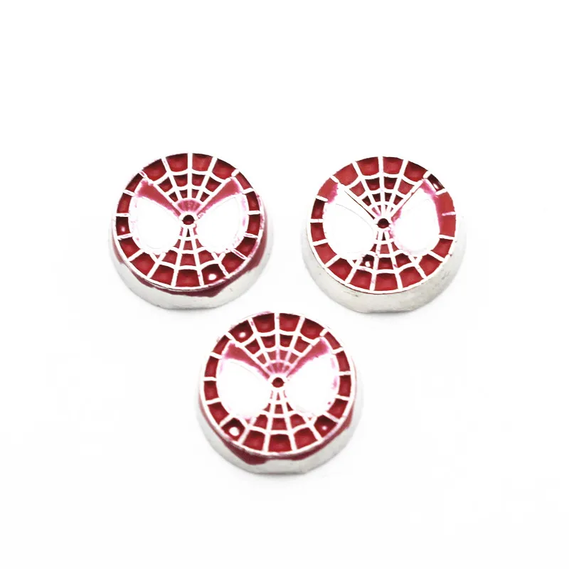 

New arrive 20pcs/lot sliver Spider-Man Alloy floating charms living memory floating lockets charms for DIY Accessory