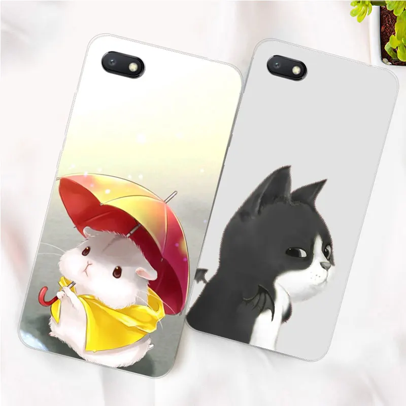 Silicone Case For Xiaomi Redmi 6A Case 5.45\