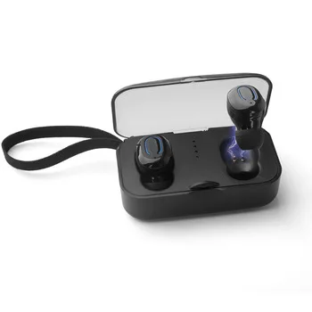 

2019 new products T18 new mini with charging compartment 5.0 binaural TWS really wireless mini Bluetooth headset TI8S