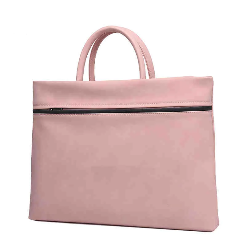 

Brand business PU Leather Laptop bag Women 15.6 inch Casual Fashion Men Portable Shoulder Notebook bag 14 13.3 13 inch