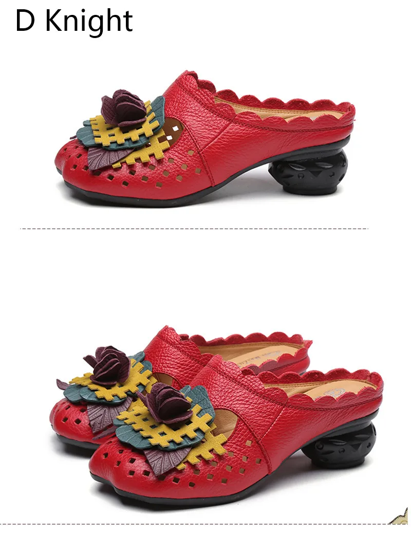 Summer Platform Heels Women Slipper Shoes Comfortable Outside Slides Sandals Strange Style High Heel Genuine Leather Women Shoes (19)