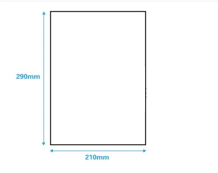 100 hojas/lote nuevo A4 tamaño blanco en blanco brillante y mate de papel de etiqueta de papel de impresión de A4 adhesivo papel de impresión