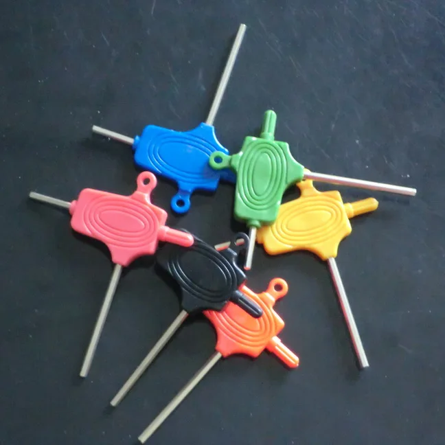 50 шт Цвет FUL шестигранных ключей ключ для татуажа регулируемый гаечный ключ инструмент для ремонта ключ Цвет случайно для ремонта тату часть пулемета