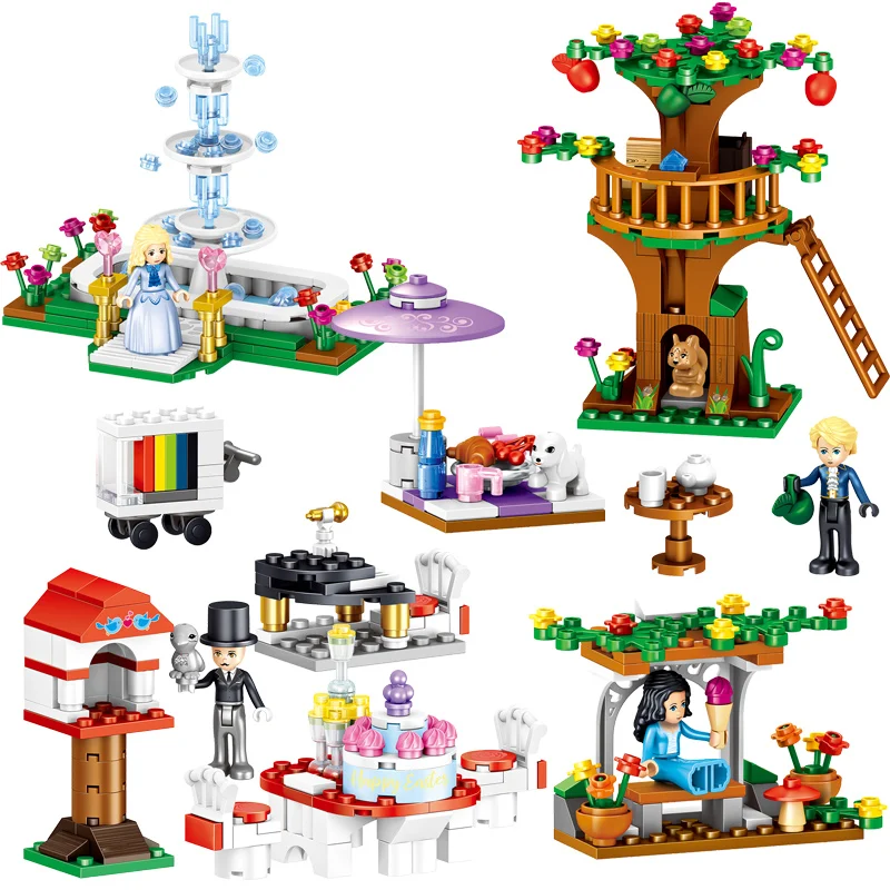 DIY Bricks Designer Creativ Classic Brick  Building Blocks Friends Family Educational Toys Bulk For Children Gift Compatible