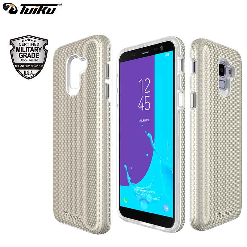 

TOIKO X Guard 2 in 1 Armor Cases for Samsung Galaxy J6 J600F J600 SM-J600F 2018 Cover Hybrid PC TPU Shockproof Protective Shell