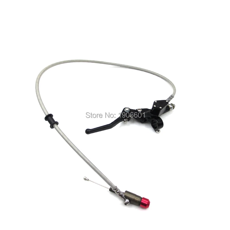 900mm Black Hydraulic Clutch Lever Master Cylinder For 50-125cc Motorcycle