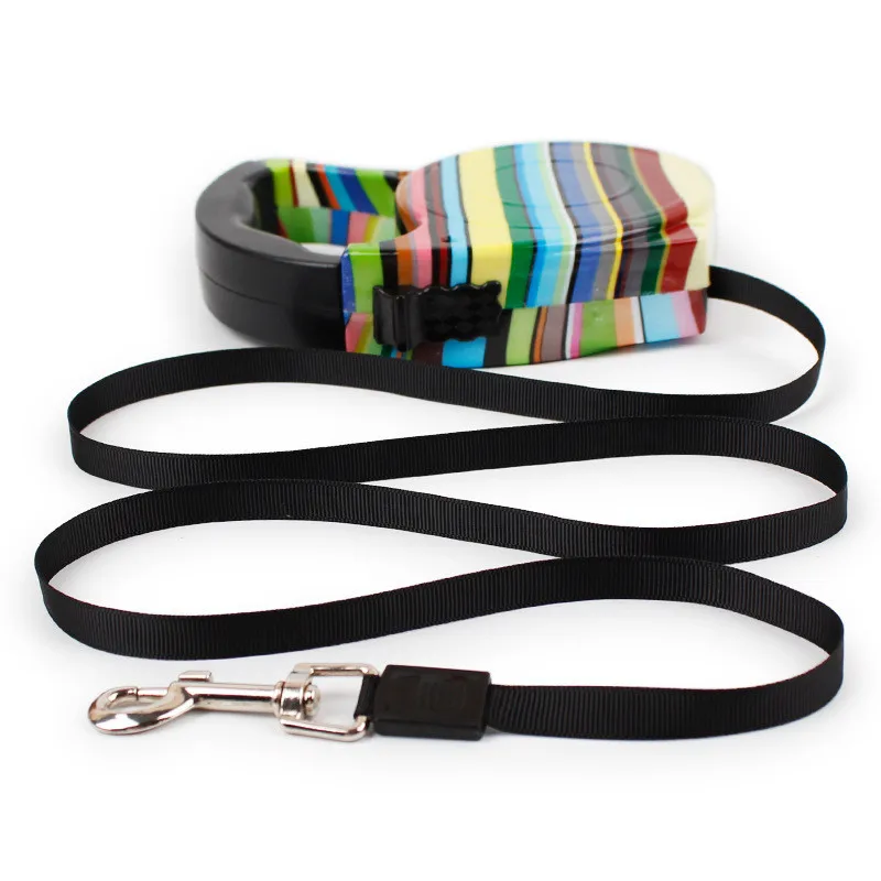 5M Outdoor Automatic Retractable Dog Rope Leash Extending Puppy Walking Lead For Small Dogs Durable Dog Leashes   (3)