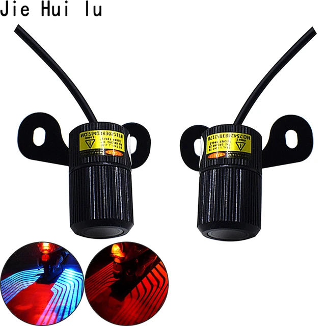 2Pcs Angel Wings Car Light Shadow Light Projector LED Door