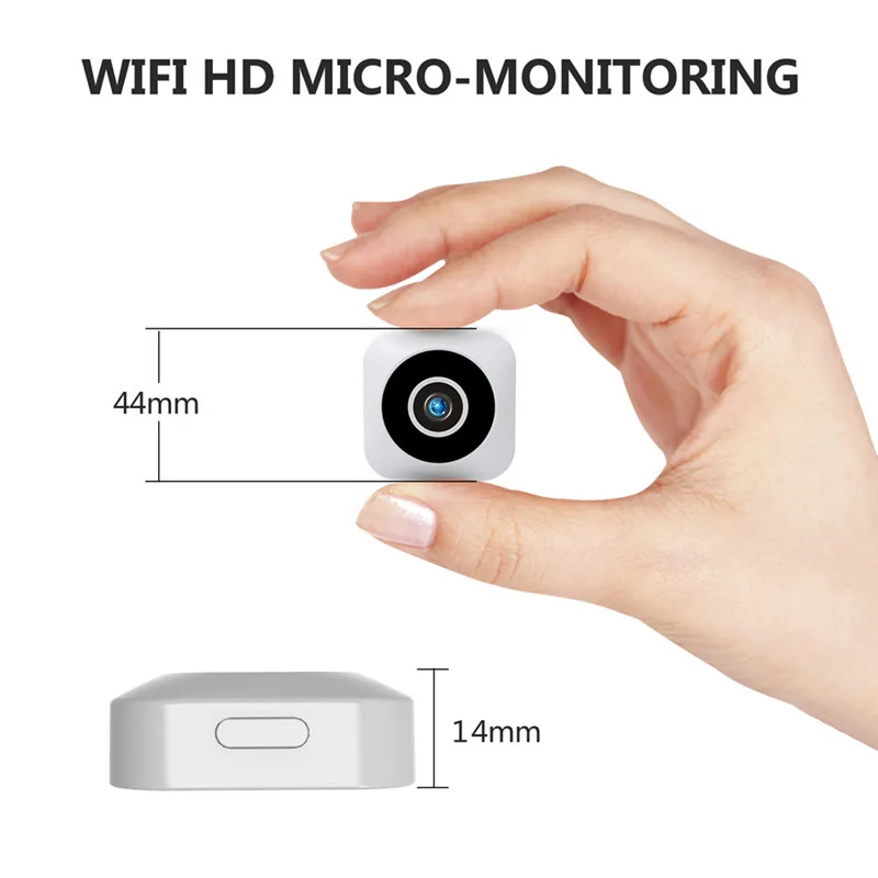 Wifi микро камера HD 1080P ночное видение и датчик движения Домашняя безопасность видео мини видеокамеры портативные беспроводные wifi IP Cam