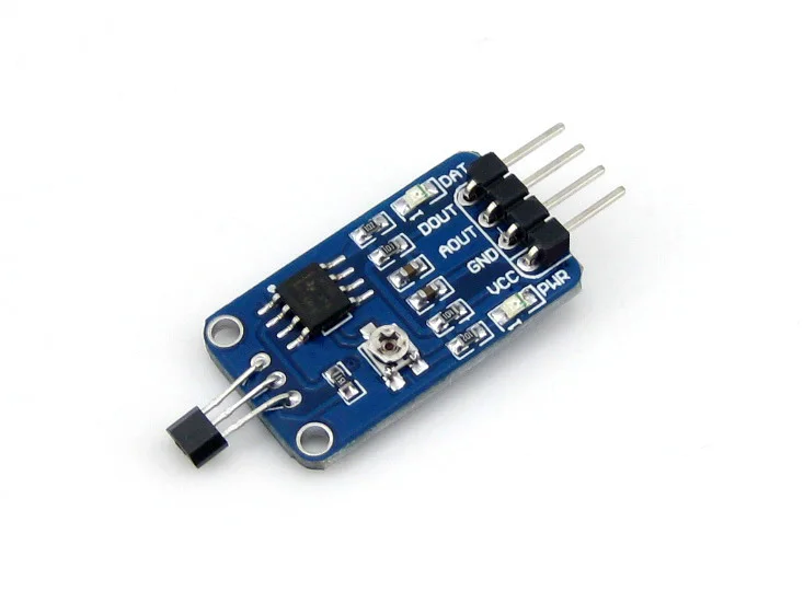 

Waveshare 49E Hall Sensor Module for measuring Motor speed, detecting Object position