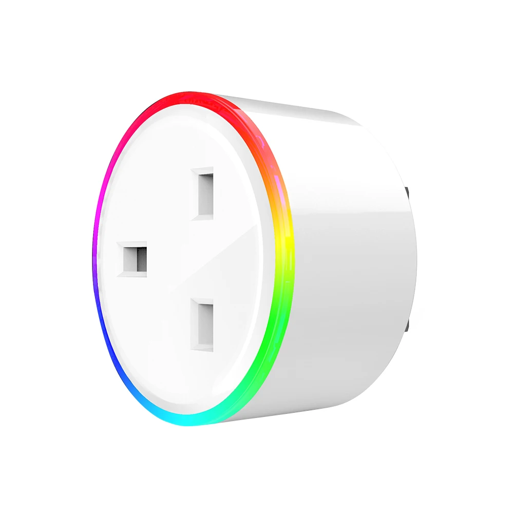 Smart Plug Wi-Fi управление разъем мощность мониторинга энергии таймер ЕС/США/Великобритания Outlet голос управление с Alexa Google дома IFTTT - Цвет: UK plug