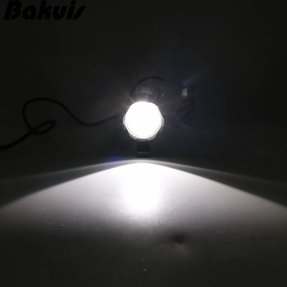 1/2 шт Водонепроницаемый e-велосипед фара XML T6 Led 10W вход DC 12V 36V 48V 60V электрический велосипед фара передняя лампа для мотоцикла велосипед