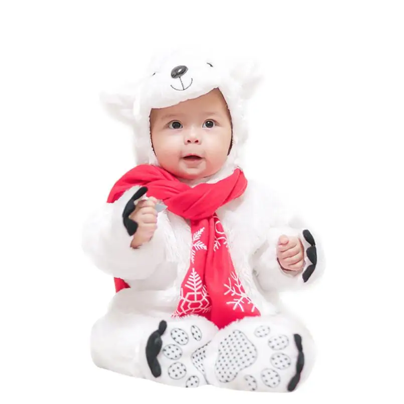 Romper baby jumpsuit Baby Halloween Animal Costume Hooded Bodysuit