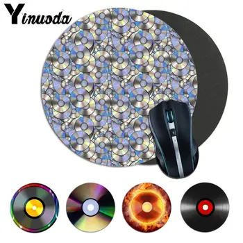 

Yinuoda Retro Optical Disck Vinyl Record Music Laptop Computer desk pads Mousepad Laptop Keyboard Mat Desk Mat Mouse pad anime