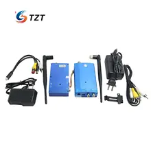 3Km 1.3G 10 W 4CH Wireless Audio Video AV Transmitter Receiver Transceiver Telemetri Set untuk FPV Drone Multicopter