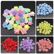 13*13 мм 50 шт розовые акриловые бусины ручной работы для браслета, ожерелья, ювелирных аксессуаров, Модные Недорогие красивые для отдыха