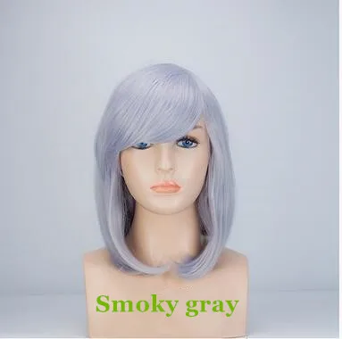 DM-WIG01) платье для милой девочки Смола Японии Аниме Kigurumi Косплэй маска в стиле "Лолита" женскую одежду BJD Masks' парик Тип на выбор - Цвет: smoky grey