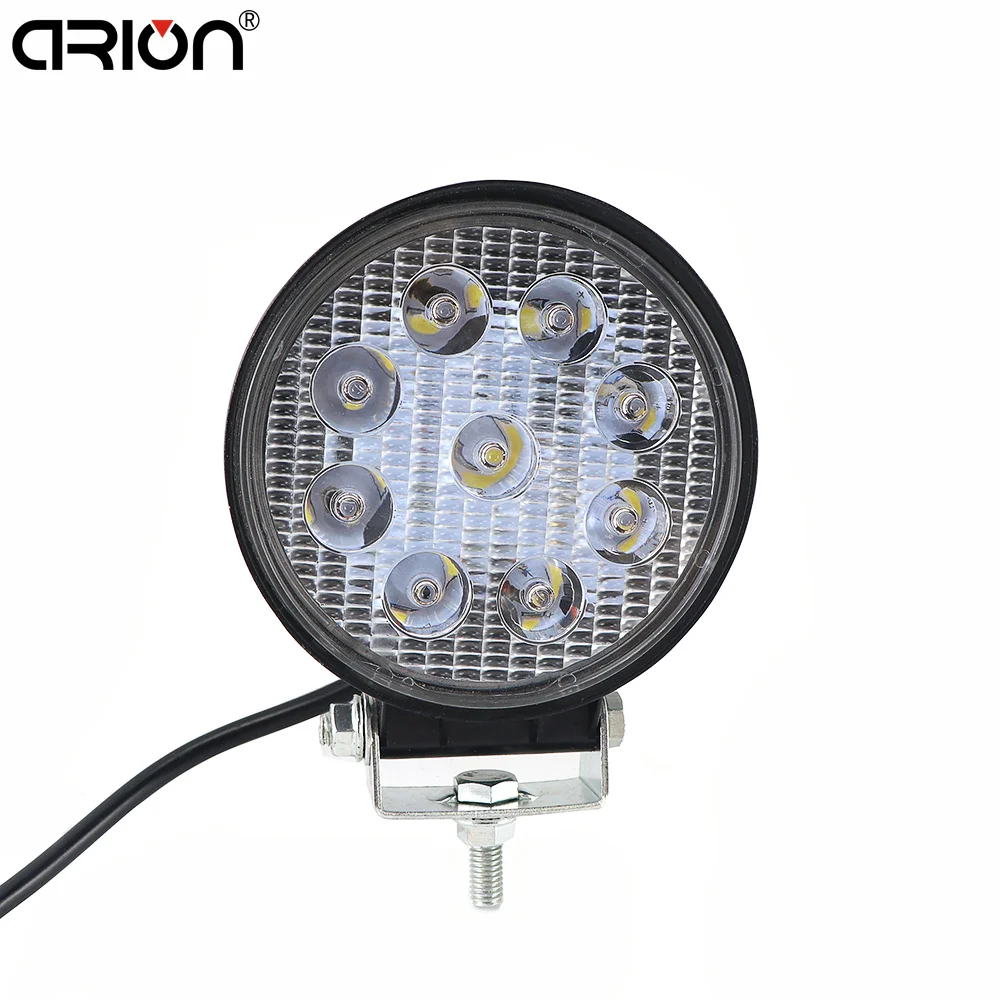 

CIRION 4 Inch 27W LED Work Light Spotlight 12V 24V Round LED Offroad Light Lamp Worklight for Off road Motorcycle Car Truck