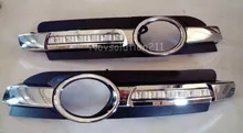 2 pieces/ set Car LED Daytime Running Light DRL For Audi A6 C5 2005 2006 2007 2008