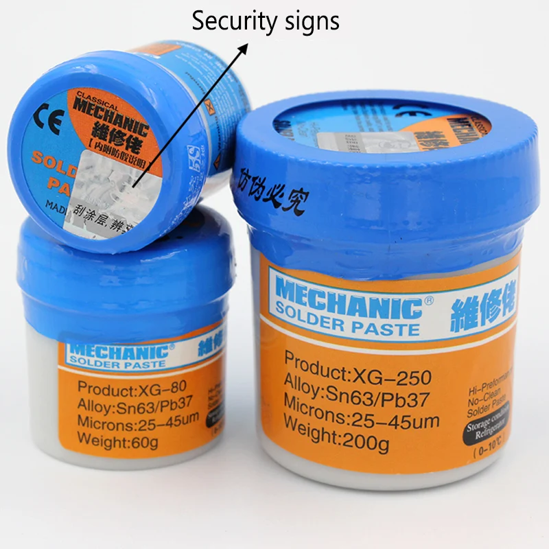 200G Low Temperature Melting Point Solder Paste Welding Fluxes Liquid