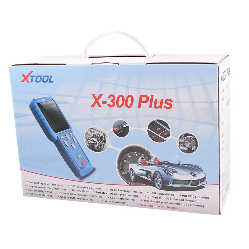 XTOOL ручной X300 плюс Obd2 сканер Авто диагностический сканер Диагностика двигателя сброса масла ключевой программист диагностический инструмент