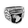 The 101st Airborne Screaming Eagles Ring 316L Stainless Steel Jewelry Punk US Army Ring Biker Rings For Men Wholesale SWR0751A 1
