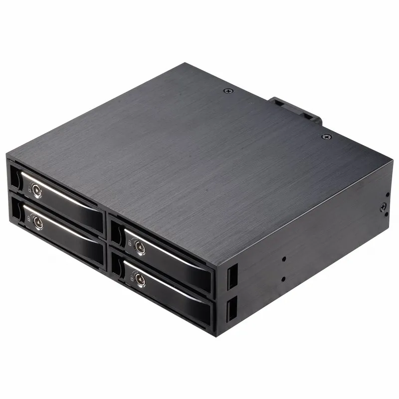 Uneatop ST2541 4-Bay 2,5 "Алюминий случае SATA HDD внутренний корпус с светодиодный