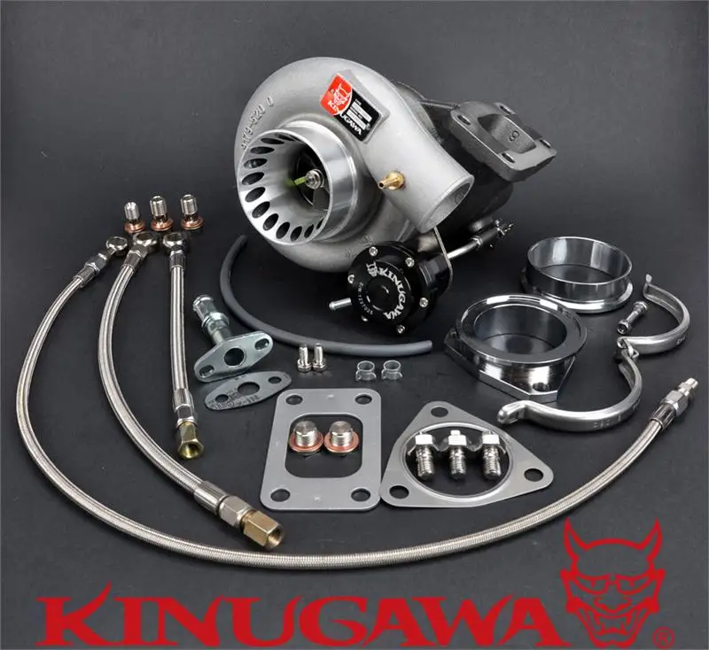 Турбокомпрессор Kinugawa 3 &quot анти-всплеск 8 см T3 V-Band для NISSAN TD42 Patrol | Автомобили и