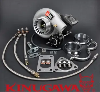 

Kinugawa Turbocharger 3" Anti Surge TD05H-18G 8cm T3 V-Band for NISSAN TD42 Patrol
