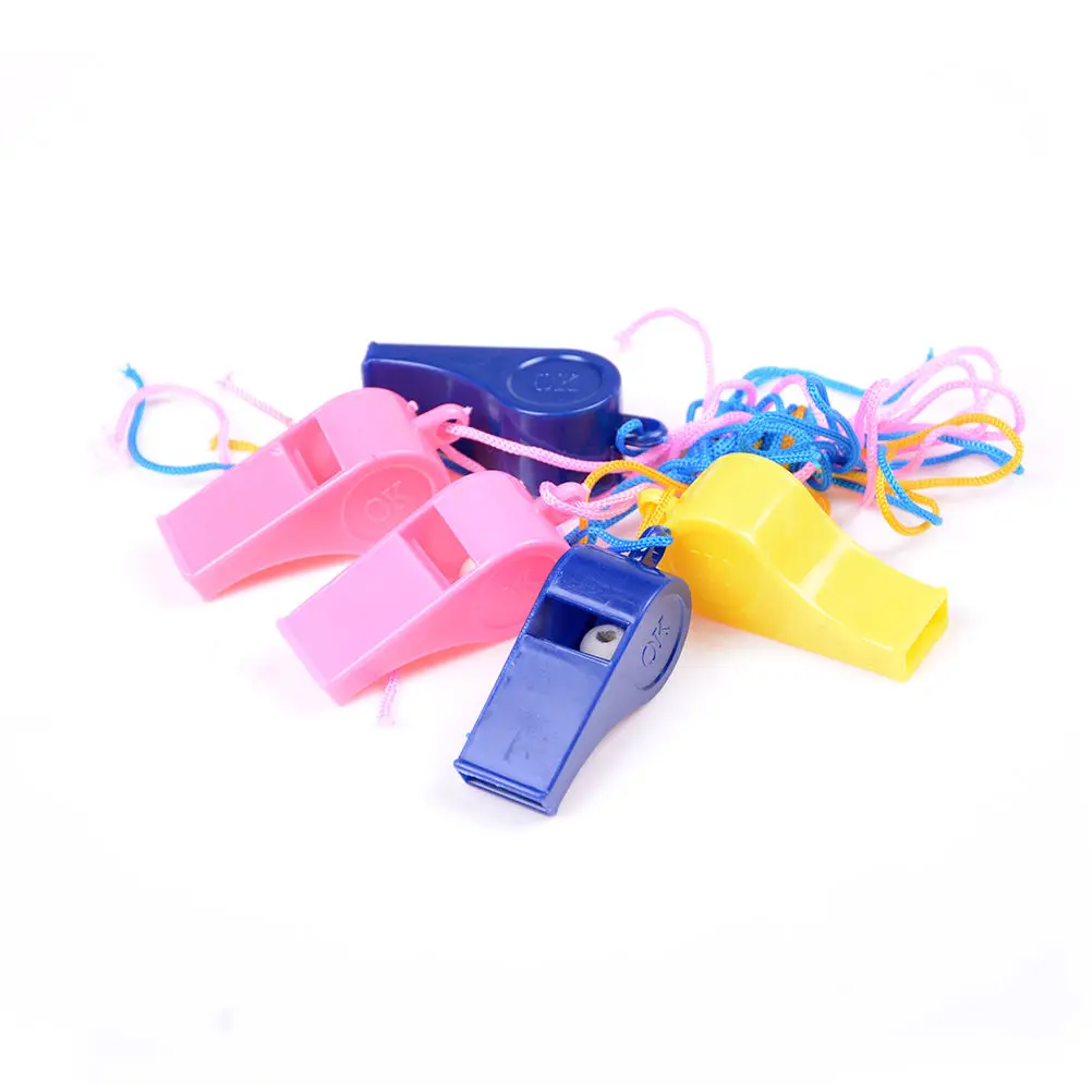 

5Pcs Random color Whistle referee whistle soccer whistle Cheerleading basketball referee whistle dolphin