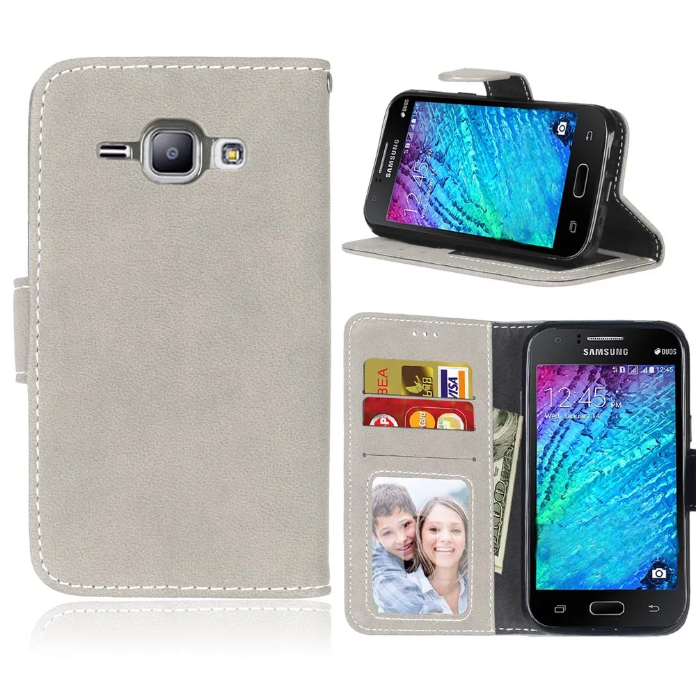 Case For Samsung Galaxy J1 Phone Case Flip Leather Cover for Samsung Galaxy J1 J100 J100F SM-J100f Wallet Cases Cover Stand Bag