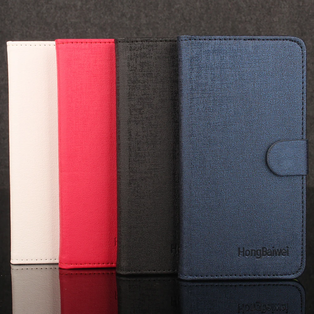 

Phone Case For Doogee MIX Wallet PU Leather Case For Doogee DG X5 MAX Mobile phone protection sheath with solid color support