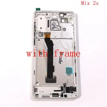 

For Xiaomi Mi Mix 2S Lcd screen Display With Touch Glass DIgitizer Frame Full Assembly Replacement Parts mix2s lcd screen